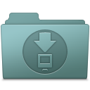 Downloads Folder Willow Icon 128x128 png